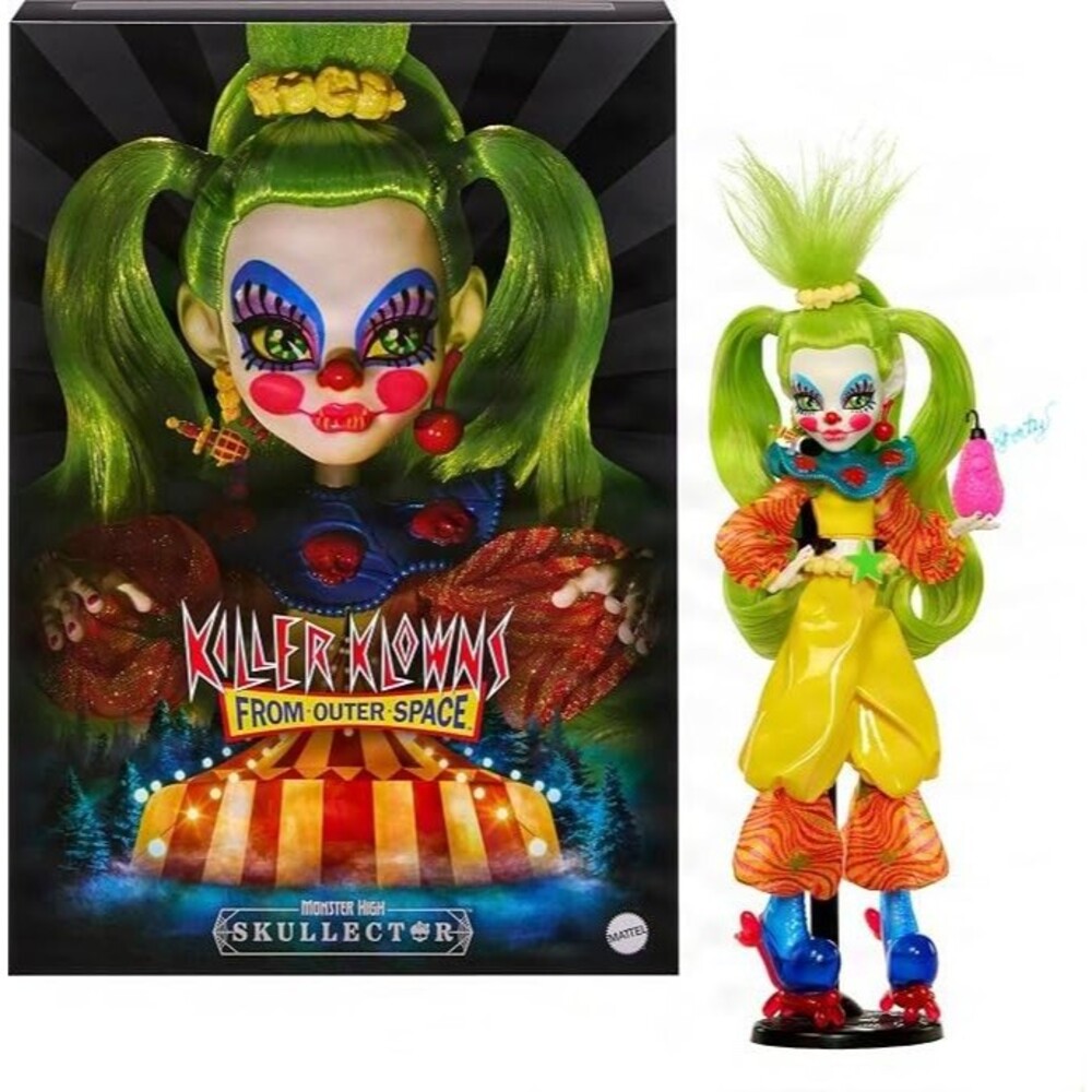 Monster High Skullector Shorty Killer Klowns From Outer Space Doll JMG88-9633